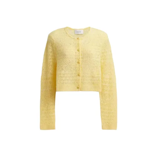 COACH SS24 Трикотаж Женский Желтый