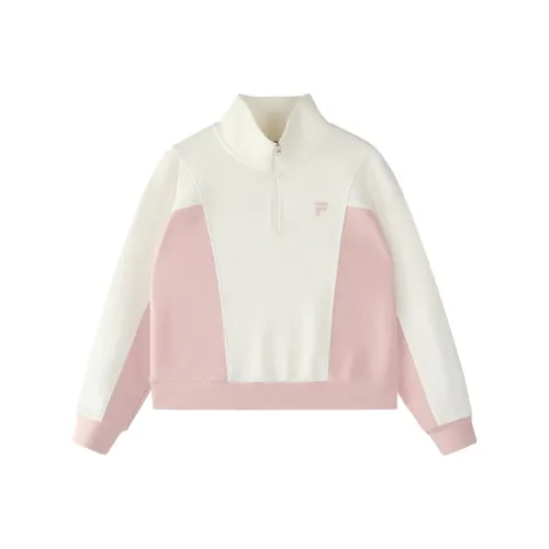 FILA FUSION Толстовка Женская Облачный Белый