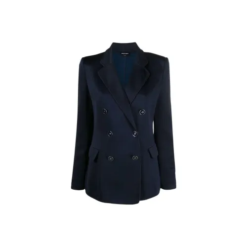 Giorgio Armani Темно-синий Женские офисные костюмы