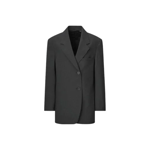 UNIQLO Темно-серый Женские офисные костюмы