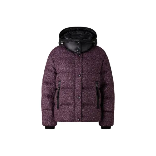 BOGNER FW24 Down Jacket Women's Fuchsia Black BOGNER FW24 Пуховик Женские Фуксия Черный