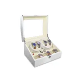 4+6 Пианино Лак Кремовый Белый [5-я настройка/Авто-стоп, когда крышка раскрыта]