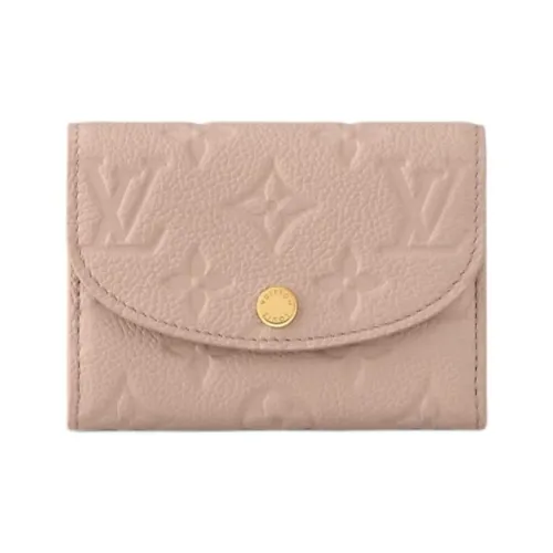 LOUIS VUITTON Rosalie Кошелек из коровьей кожи женский песочного цвета