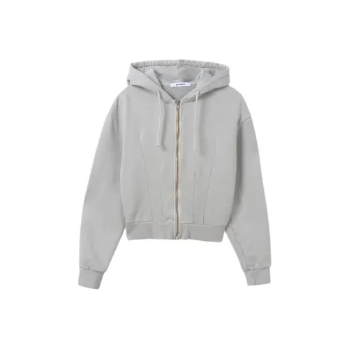 GIMAGUAS Толстовка Женская Серого цвета