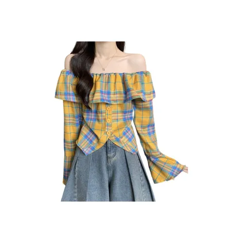 Mu Xiao Xin Женские Рубашки