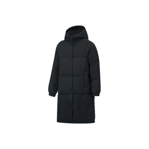 LINING Sports Life Collection Женские пуховые куртки черного цвета