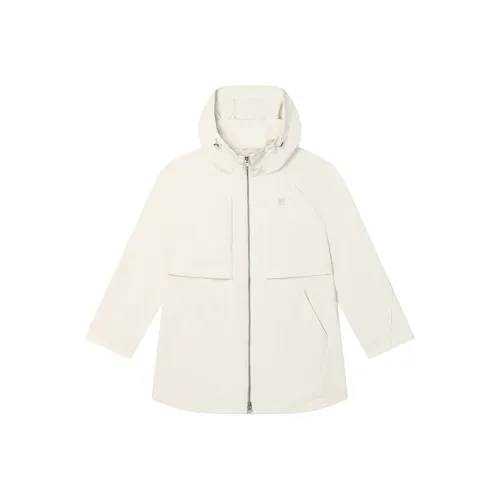 FILA Туманный Лотосовый Белый Женские Куртки