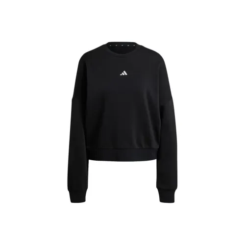 Adidas Essentials Small Логотип Feelcozy Толстовка Женская Черная