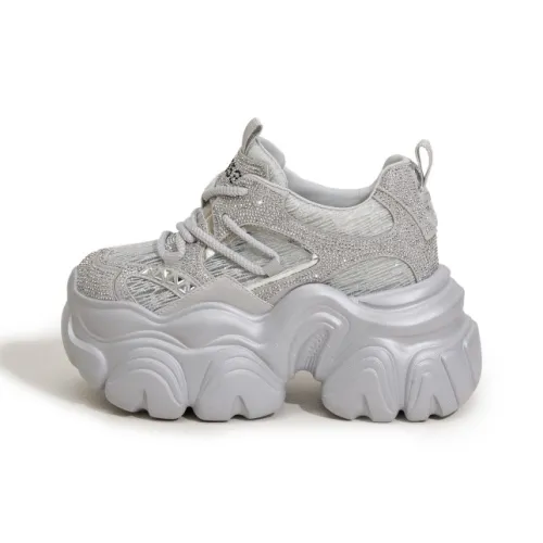 Milan Love Song Амортизаторы Устойчивые к истиранию Низкий топ Толстая подошва Кроссовки Женские