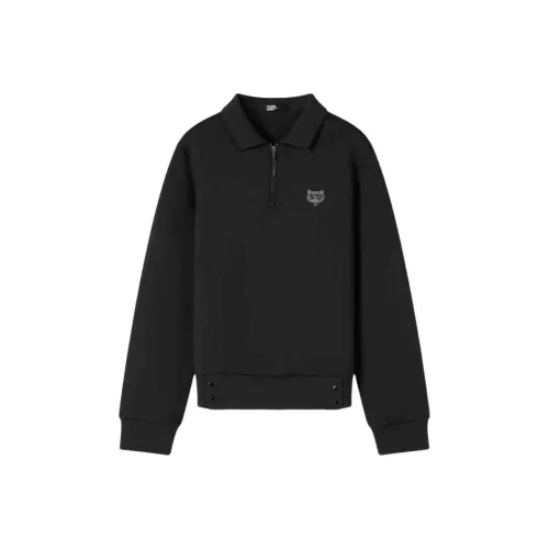 Свитшот KARL LAGERFELD женский черный