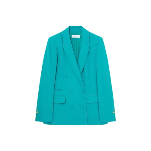 Patrizia Pepe SS25 Куртки и Пальто Женские Синие