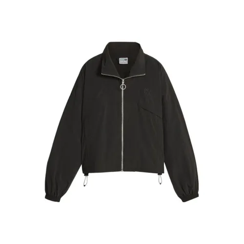 PUMA Повседневная Куртка Женская Черная