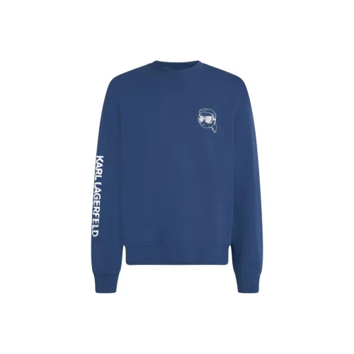 Karl Lagerfeld SS25 Толстовка Мужской Синий