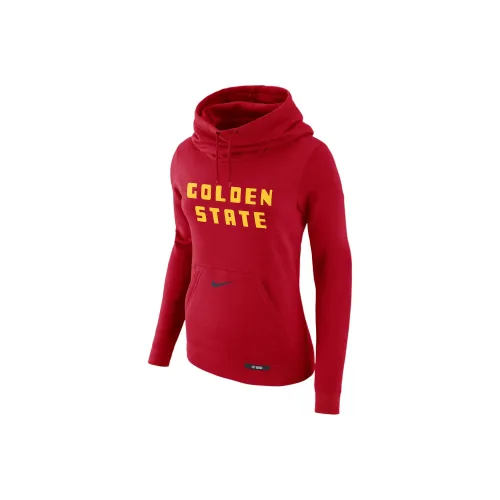 Nike x NBA Golden State Warriors Club FW24 EDITION Свитшот Женский Университетский Красный