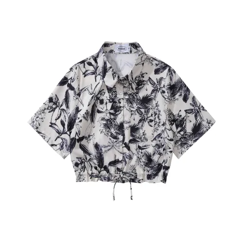 BEAR UNION Черные Женские Рубашки