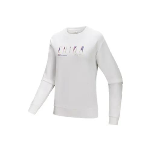 ANTA Variety Тренировки Коллекция Толстовка Женская Снежно-Белая