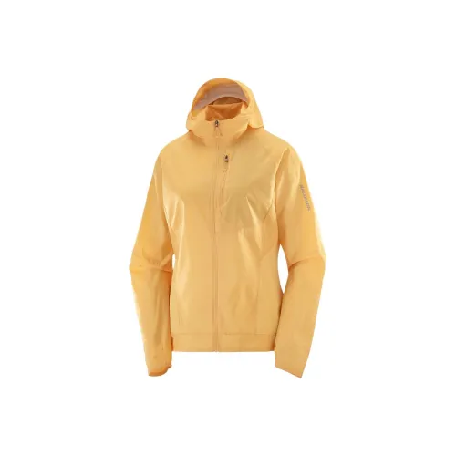 SALOMON BONATTI CROSS WIND Куртка Женская Теплая Абрикосовая