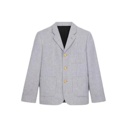 CELINE SS25 Куртки и Пальто Женские Серый Белый