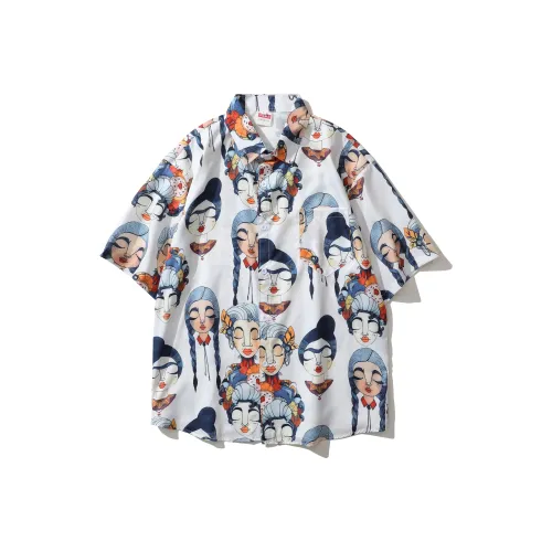 BEAR UNION Белые Женские Рубашки