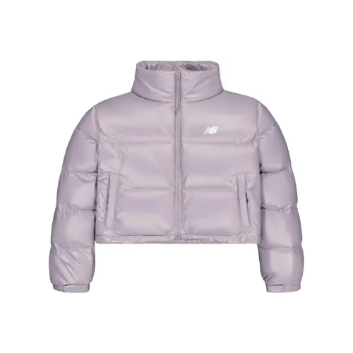 New Balance совместный бренд Пуховик Женский Неоновый Розовый