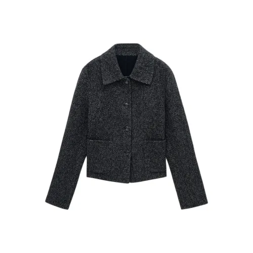 INSUN Куртки и Пальто Женские Черные