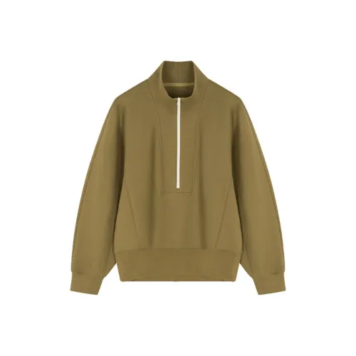 IHIMI Толстовка Женская Бобр Зеленый