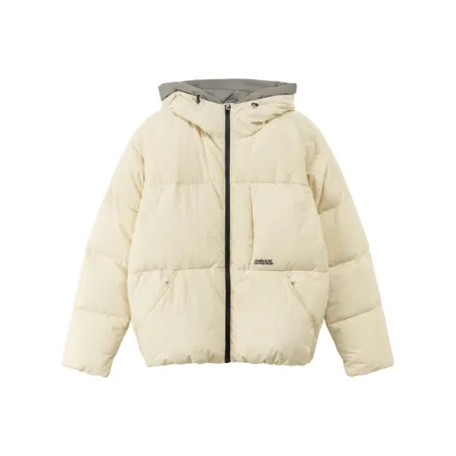 NO ONE ELSE Пуховик Унисекс Экрю