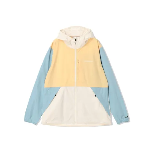 Columbia Куртка Женская Камень Синий Желтый