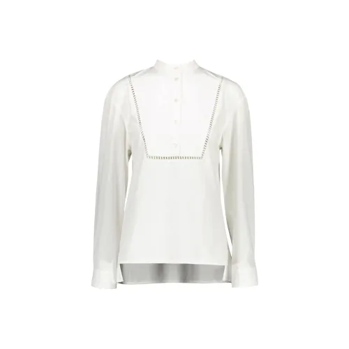 Yves Salomon Рубашка Женская Белая