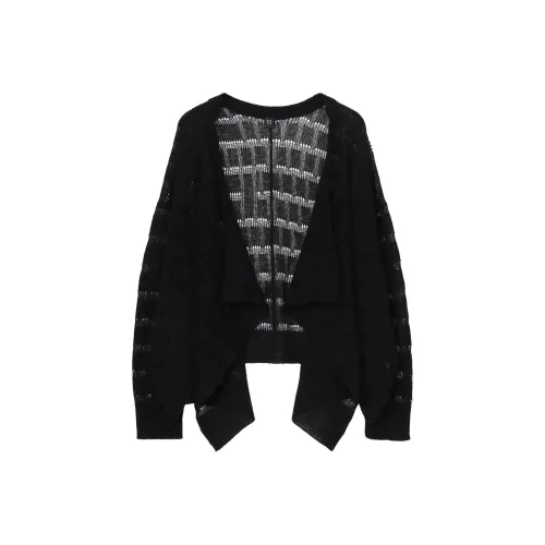 Yohji Yamamoto Черный Женский Трикотаж