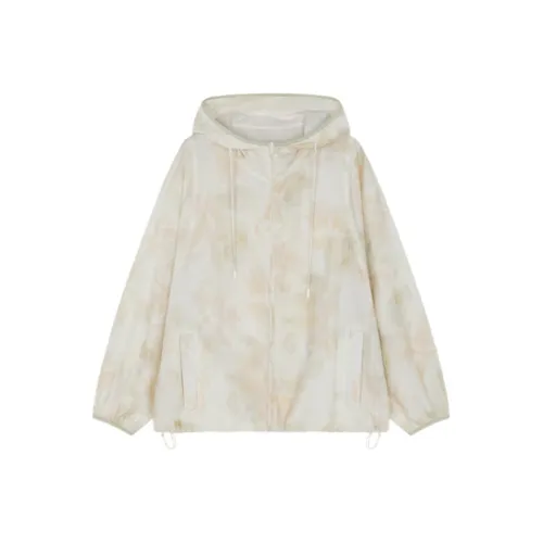 IHIMI Куртка Женская Светлый Абрикос Весенний Scenery