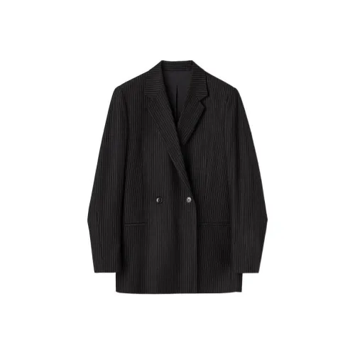 TOTEME Черный Полоска Женские Офисные Костюмы