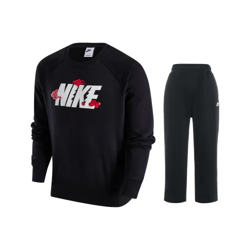 nike Повседневная спортивная одежда Унисекс Черный