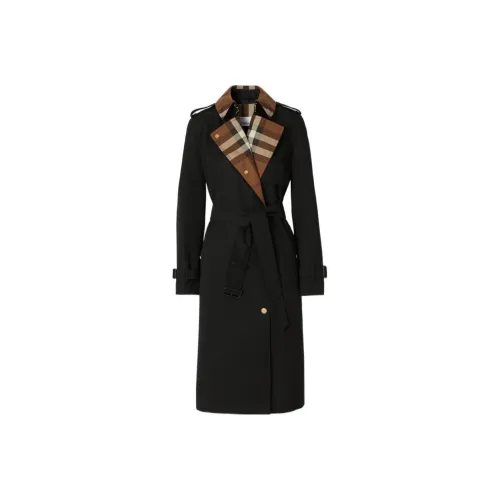 Burberry Черное Женское Пальто