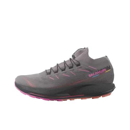 SALOMON Pulsar Trail PRO 2 Slip Резистентный Низкий Топ Женские Черный