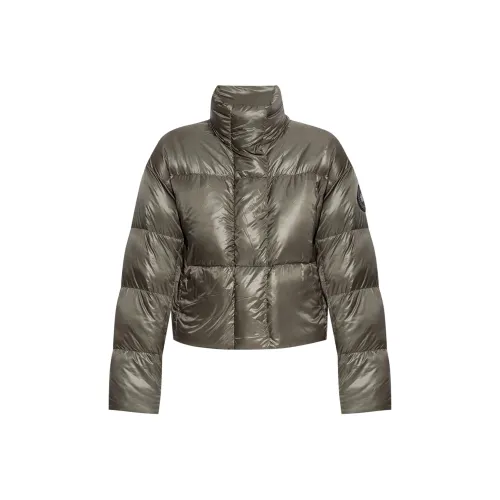 Canada Goose Down Jacket Women's Dark Gray Канада Гусыня Пуховик Женский Темно-Серый