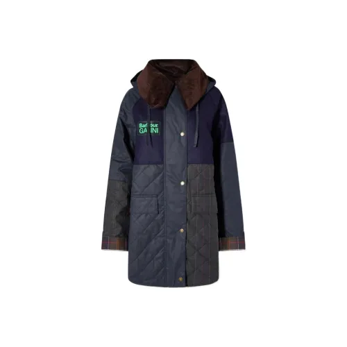 BARBOUR x GANNI Куртки и Пальто Женские Темно-синий