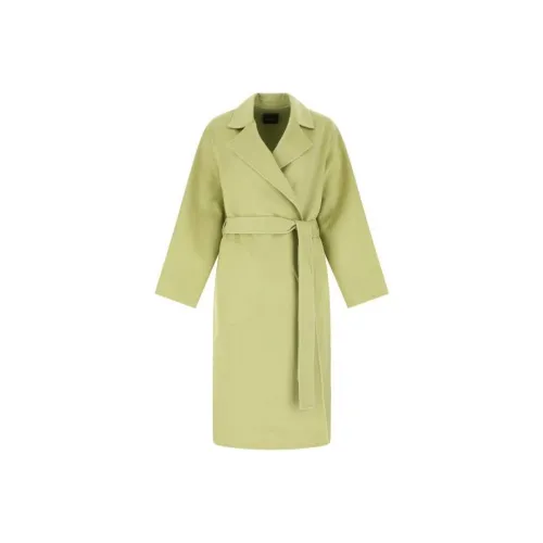 Theory Зеленое Женское Пальто