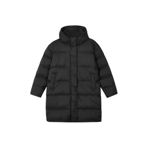 Skechers Yazhuan Series Пуховик Женские Углерод Черный