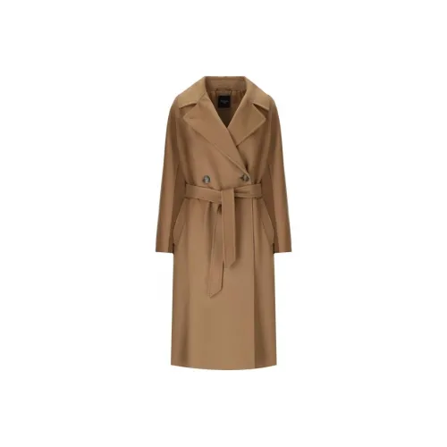 WEEKEND MaxMara Светло-коричневое Женское Пальто
