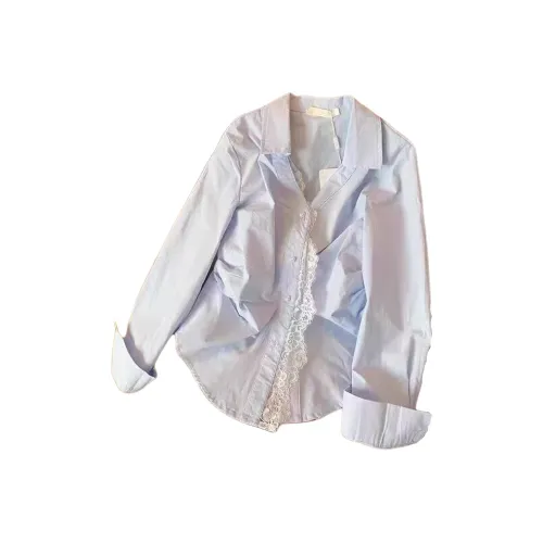 KEAB Синие Женские Рубашки