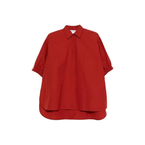 MaxMara Женские Рубашки Красного Цвета