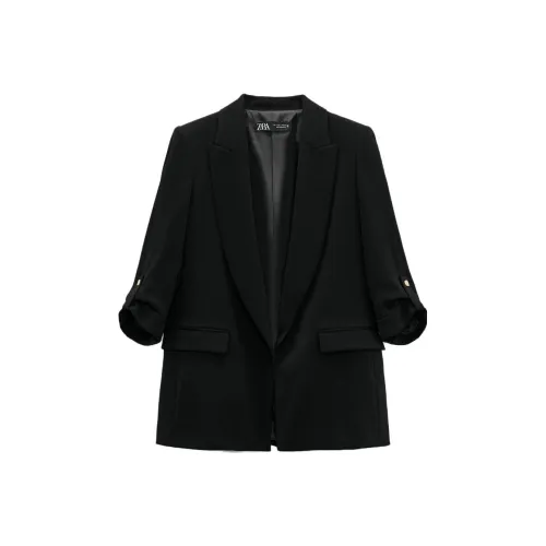 ZARA Черные Женские Офисные Костюмы