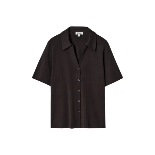 COS Темно-кофейные Женские Рубашки