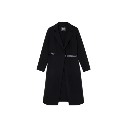 DKNY Черное Женское Пальто