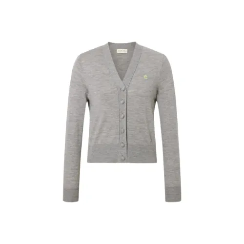 CARVEN FW23 Трикотаж Женский Угольный Серый