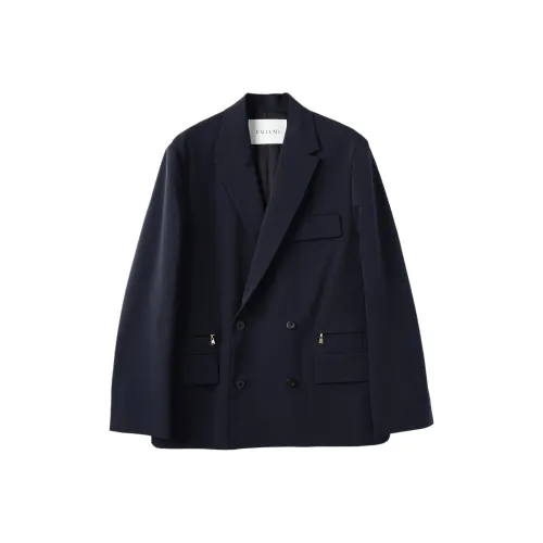 CULLNI SS25 Куртки Пальто Унисекс Морской Синий