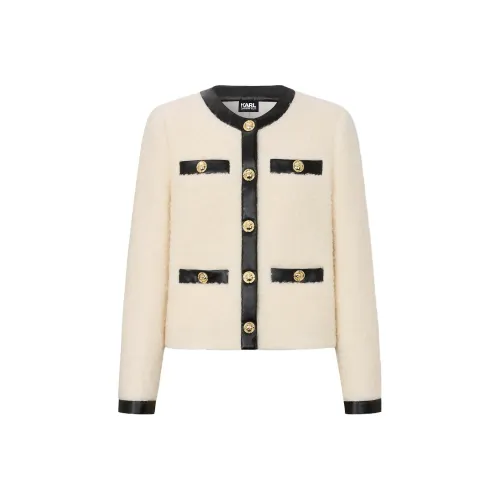 KARL LAGERFELD Куртки и Пальто Женские Бежевые