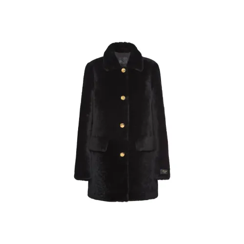 PRADA Черное Женское Пальто