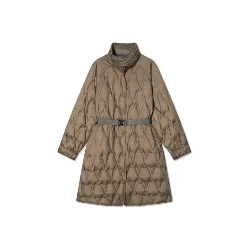 COVERINS Пуховик Женский Дымчатый Серый